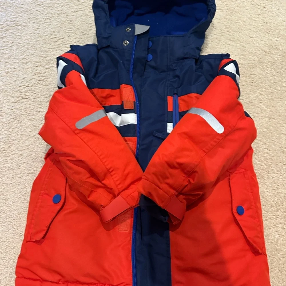 Mini Boden Kid's All Weather Waterproof Coat - Picture 4 of 7